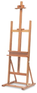 Richeson Basset Studio Easel - Dark Stain, H-Frame