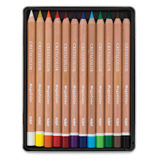 Cretacolor Mega Colored Pencil - Set of 12