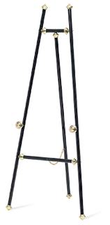 Testrite Baroque Display Easel - Black