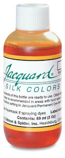 Jacquard Silk Dye - Apricot, 2 oz bottle