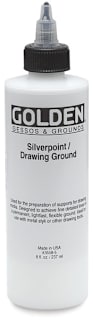 Golden Silverpoint/Drawing Ground - 8 oz, Jar