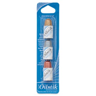 Shiva Oilstik Oil Paint - Set of 3 Mini, Iridescent, 12 ml