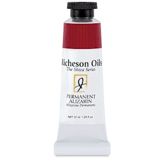 Shiva Signature Artist Oil Colors - Permanent Alizarin, 1.25 oz tube