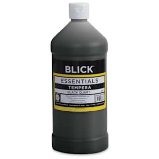 Blick Essentials Tempera - Black, Quart