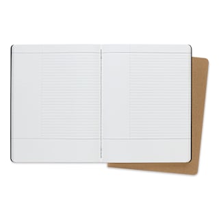 Moleskine Subject Cahier Journals - Pkg of 2, Black/Kraft, X-Large