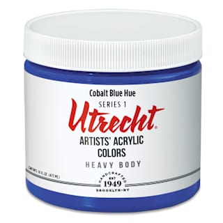 Utrecht Artists' Acrylic Paint - Cobalt Blue Hue, Pint