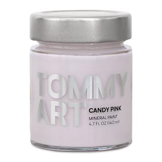 Tommy Art Mineral Paint - Candy Pink, 140 ml