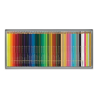 Holbein Artists' Colored Pencils - Set of 50, Cardboard Box, Basic Tones