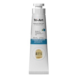 Tri-Art High Viscosity Artist Acrylic - Iridescent Pale Gold, 60 ml