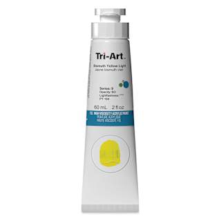 Tri-Art High Viscosity Artist Acrylic - Bismuth Yellow Light, 60 ml tube