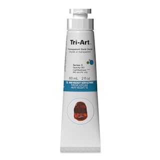 Tri-Art High Viscosity Artist Acrylic - Transparent Gold Oxide, 60 ml