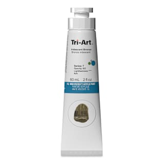 Tri-Art High Viscosity Artist Acrylic - Iridescent Bronze, 60 ml