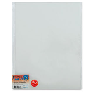 Richeson Clear Carve Etching Plates - 9" x 12", Pkg of 3
