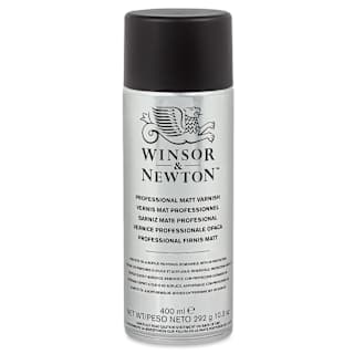 Winsor & Newton Spray Varnish - Matt Varnish, 400 ml Can