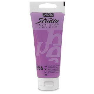 Pebeo High Viscosity Acrylics - Iridescent Violet/Blue, 100 ml tube