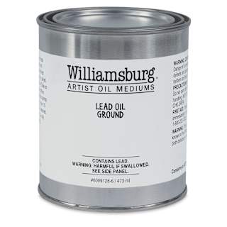 Williamsburg Artist Oil Medium - 16 oz, Lead Oil Ground