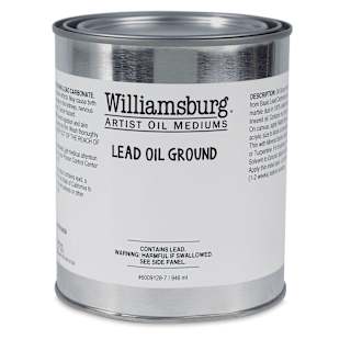 Williamsburg Artist Oil Medium - 32 oz, Lead Oil Ground