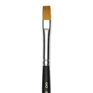 Blick Masterstroke Golden Taklon Brush - Shader, Short Handle, Size 8