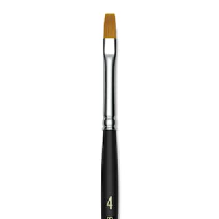 Blick Masterstroke Golden Taklon Brush - Shader, Short Handle, Size 4