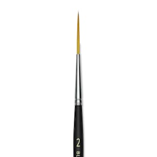 Blick Masterstroke Golden Taklon Brush - Script Liner, Short Handle, Size 2