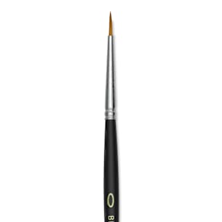 Blick Masterstroke Golden Taklon Brush - Round, Short Handle, Size 0
