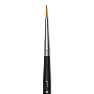 Blick Masterstroke Golden Taklon Brush - Round, Short Handle, Size 1