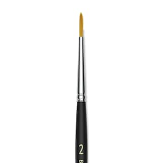 Blick Masterstroke Golden Taklon Brush - Round, Short Handle, Size 2
