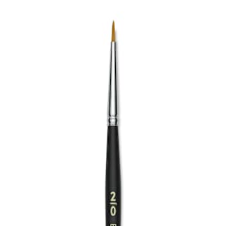 Blick Masterstroke Golden Taklon Brush - Round, Short Handle, 2/0