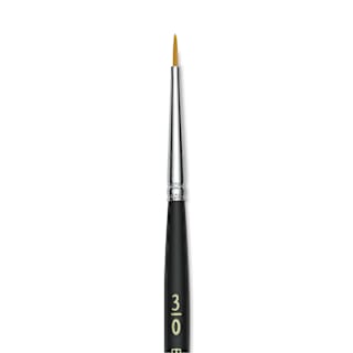 Blick Masterstroke Golden Taklon Brush - Round, Short Handle, 3/0
