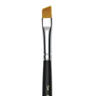 Blick Masterstroke Golden Taklon Brush - Angle Shader, Short Handle, Size 1/4"