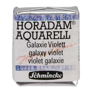 Schmincke Horadam Aquarell Artist Watercolor - Galaxy Violet, Supergranulation, Half Pan