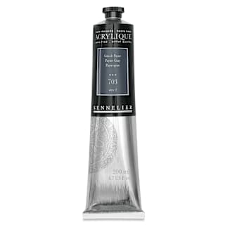 Sennelier Extra-Fine Artist Acryliques - Paynes Gray, 200 ml tube