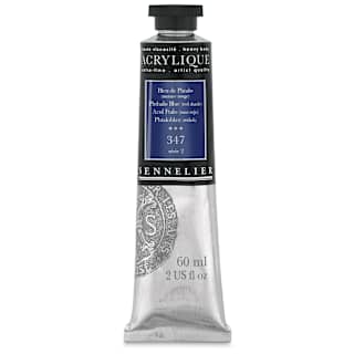 Sennelier Extra-Fine Artist Acryliques - Phthalo Blue (Red Shade), 60 ml tube