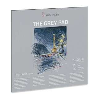 Hahnemühle The Grey Sketch Pad - 7.9" x 7.9", 30 Sheets, 120 gsm