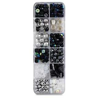 John Bead Czech Glass Bead Box Mix - Dazzling Sidewalk