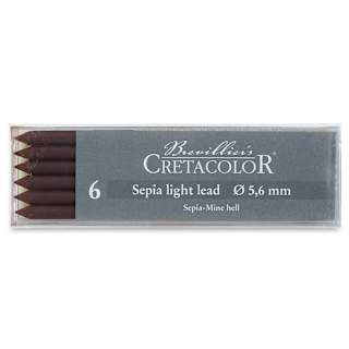 Cretacolor Lead - Sepia Light, Pkg of 6