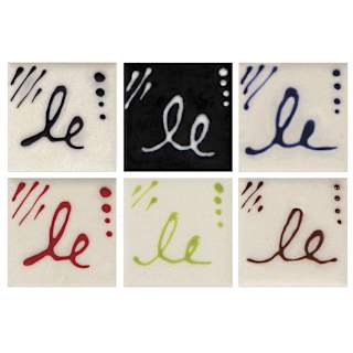 Mayco Designer Liners - Set of 6, Assorted Colors