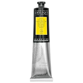 Sennelier Extra-Fine Artist Acryliques - Cadmium Yellow Light, 200 ml tube