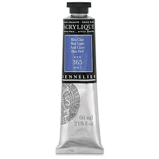 Sennelier Extra-Fine Artist Acryliques - Blue Light, 60 ml tube