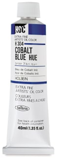 Holbein Artists' Oil Color - Cobalt Blue Hue, 40 ml tube