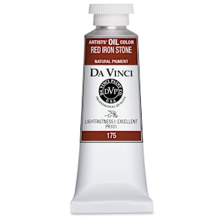 Da Vinci Artists' Oil Color - Red Iron Stone, 37 ml Tube