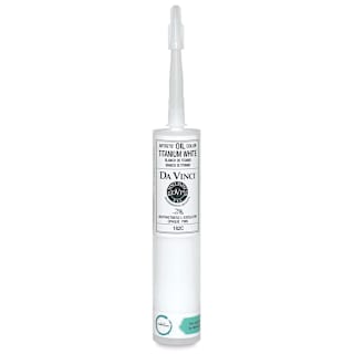 Da Vinci Artists' Oil Color - Titanium White, 300 ml cartridge