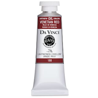 Da Vinci Artists' Oil Color - Venetian Red, 37 ml Tube