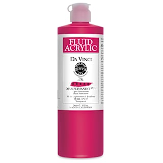 Da Vinci Fluid Acrylics - Opus Permanent, 16 oz bottle