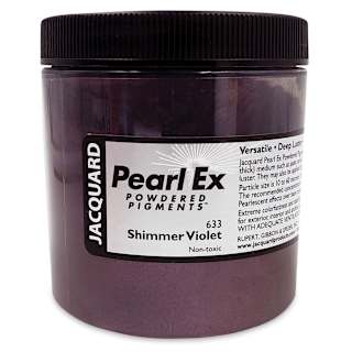 Jacquard Pearl-Ex Pigment - 4 oz, Shimmer Violet, Jar