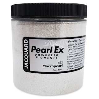 Jacquard Pearl-Ex Pigment - 4 oz, Macropearl, Jar