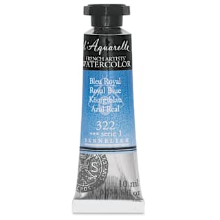 Sennelier French Artists' Watercolor - Royal Blue, 10 ml Tube