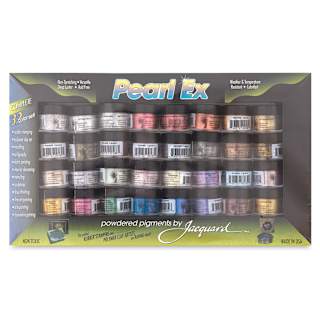 Jacquard Pearl-Ex Pigments - Assorted, Set of 32