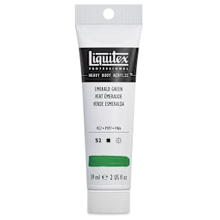 Liquitex Heavy Body Artist Acrylics - Emerald Green, 2 oz Tube