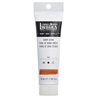 Liquitex Heavy Body Artist Acrylics - Burnt Sienna, 2 oz Tube
